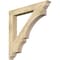 Ekena Millwork Balboa Traditional Rough Sawn Bracket, Douglas Fir, 4"W x 34"D x 34"H BKT04X34X34BOA01RDF - alternate 1